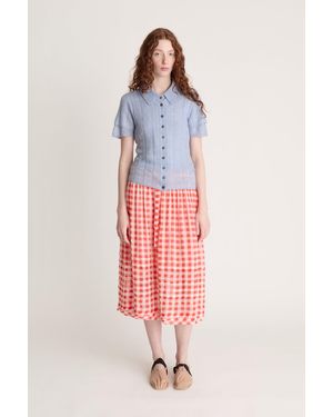 Lee Mathews Clement Skirt - Pink