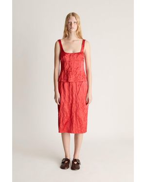Lee Mathews Agatha Bodice Top - Red