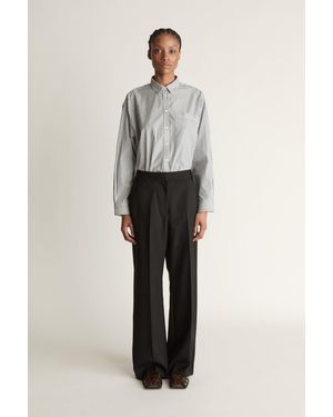 Lee Mathews Mortimer Straight Pant - Natural