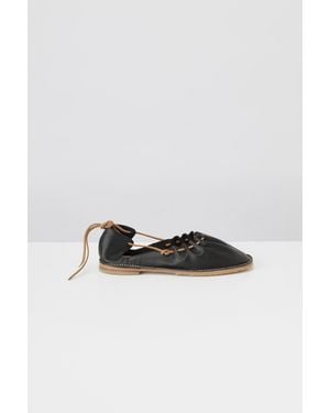 Hebe Studio Hereu Escoco Flat - Black