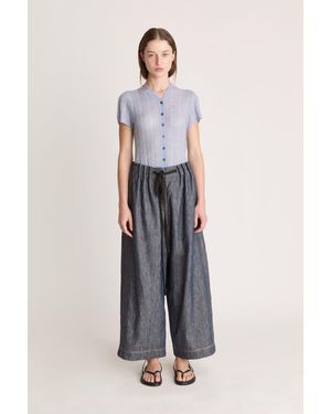 Lee Mathews Claude Pant - Blue