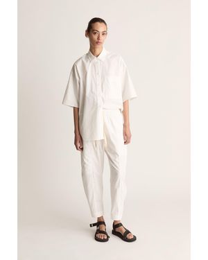 Lee Mathews Lm Poplin Pant - Natural