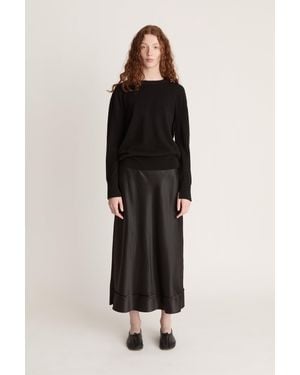 Lee Mathews Cashmere Crewneck - Black