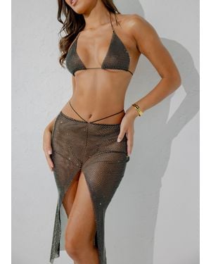 LemonLunar The Diamante Set - Brown