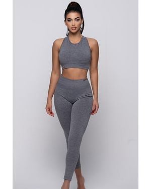 LemonLunar The Go For It Activewear Set - Grey