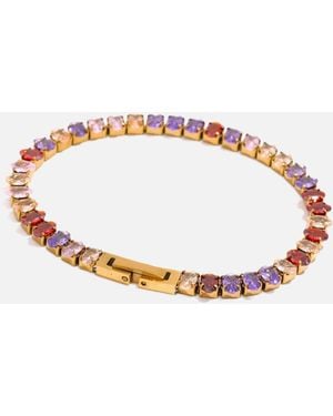 LemonLunar 18K Plated Tennis Bracelet Certí X Lemonlunar - White