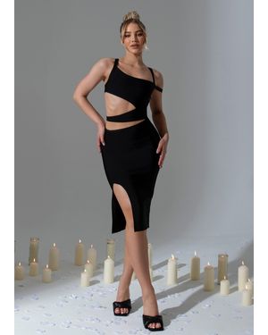 LemonLunar The Zeek Bandage Dress - Grey