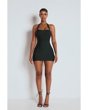 LemonLunar The Samira Bandage Mini Skirt Deep - Green