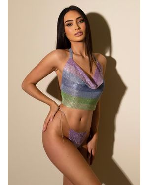 LemonLunar The Diamante Set - Brown