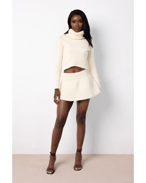 LemonLunar The Astrid Knit Two Piece - Natural