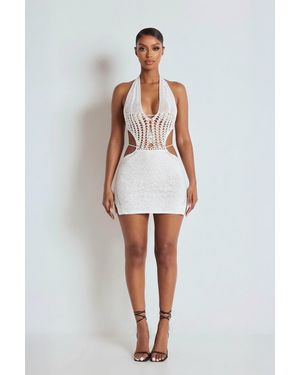 LemonLunar The Crochet Dress - White