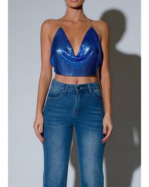 LemonLunar The Ember Top - Blue