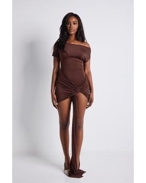 LemonLunar The Arielle Dress - Brown