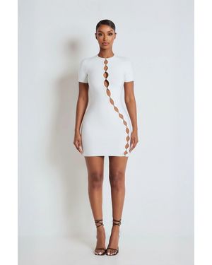 LemonLunar The Itzel Bandage Dress - Natural