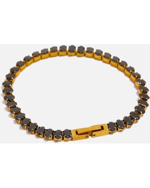 LemonLunar 18K Plated Tennis Bracelet Certí X Lemonlunar - Metallic