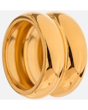 LemonLunar 18K Plated Chunky Ring Certí X Lemonlunar - White