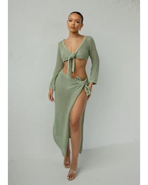 LemonLunar The Giada Crochet Set - Green