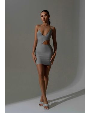 LemonLunar The Adelina Bandage Dress - Grey