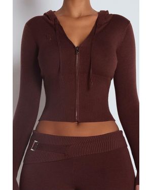 LemonLunar The Ll Knit Hoodie - Purple