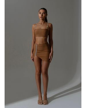LemonLunar The Lindsey Bandage Dress - Grey