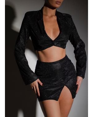 LemonLunar The Yas Glitter Set - Black
