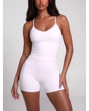 LemonLunar The High Waisted Shorts - White