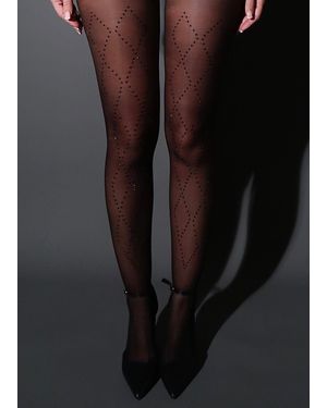 LemonLunar The Dima Diamante Tights - Black