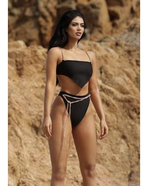LemonLunar The Nur Chain Bandage Set - Brown