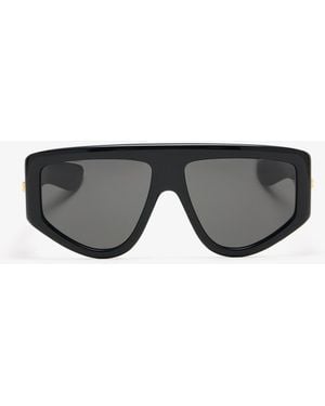 Bottega Veneta Classic Shield Sunglasses - Gray