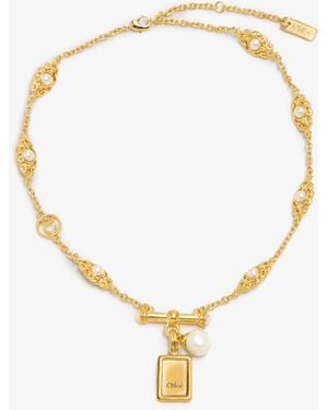 Chloé Classy Necklace - White