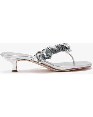 Michael Kors Loretta 50 Sandals - White
