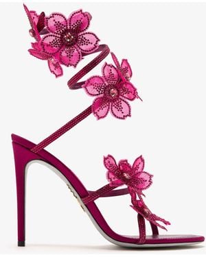 Rene Caovilla Floriane Sandals - Pink
