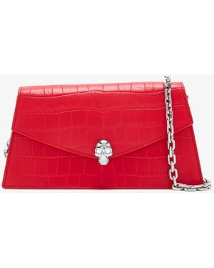 McQueen Skull Mini Bag - Red