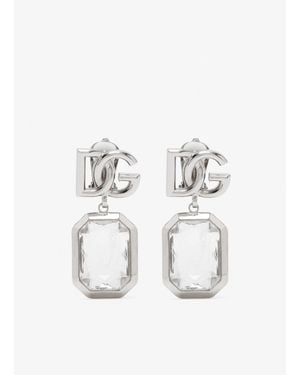 Dolce & Gabbana Holiday Earrings - White