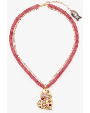Oceanus Sweetheart Necklace - White
