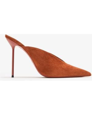 Paris Texas Lidia Sabot Mules - Brown