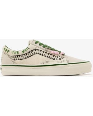 Vans X Cocona Hiraki Premium Old Skool Sneakers - White