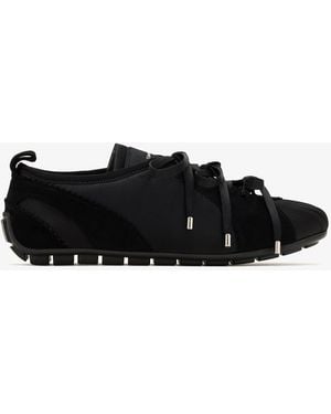 Simone Rocha Ballerina Grip Sneakers - Black