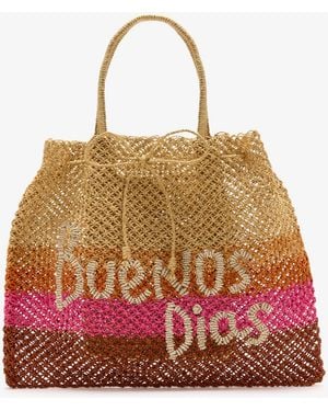 The Jacksons Peggy Buenos Dias Tote Bag - Red