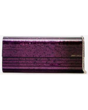 Jimmy Choo Sweetie Clutch - Purple