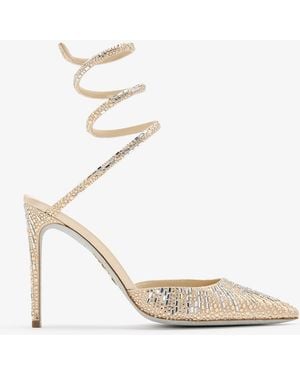 Rene Caovilla Sarah Pumps - White