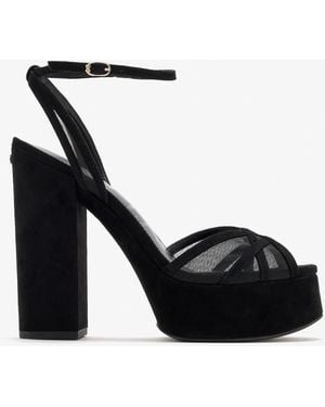 Sam Edelman Sandy Platform Sandals - Black