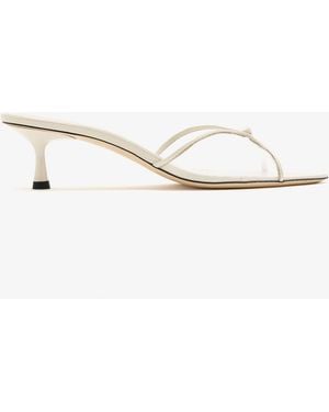 STUDIO AMELIA Jacques 50 Mules - White