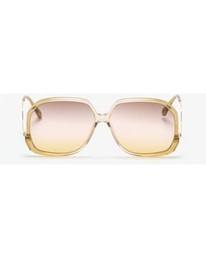 Chloé Wavy Sunglasses - Natural