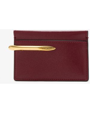Givenchy Pinch Card Holder - Red