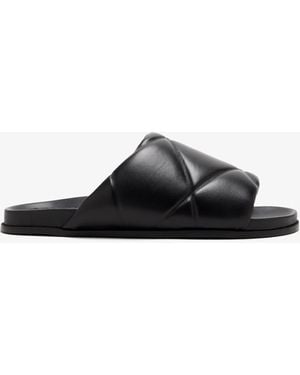 Jimmy Choo Sav Slides - Black