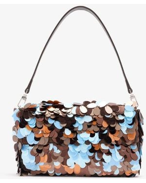 STAUD Timmy Convertible Shoulder Bag - White