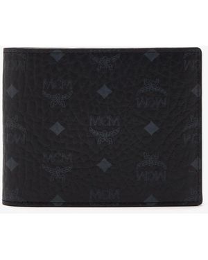 MCM Small Aren Wallet - Black