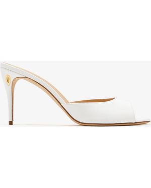 Jennifer Chamandi Guido 85 Mules - White