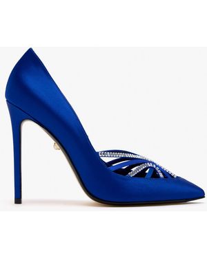 ALEVI Susi Crystal Pumps - Blue